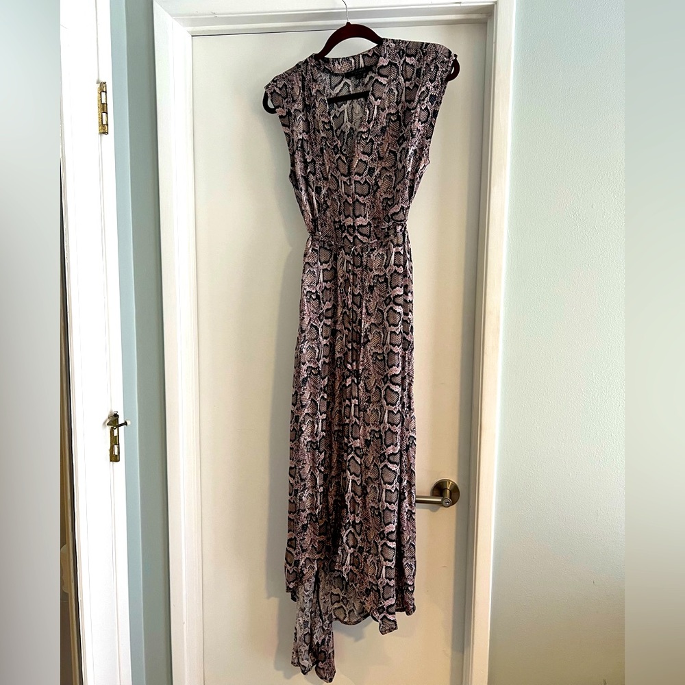 All Saints Snake Print Dress